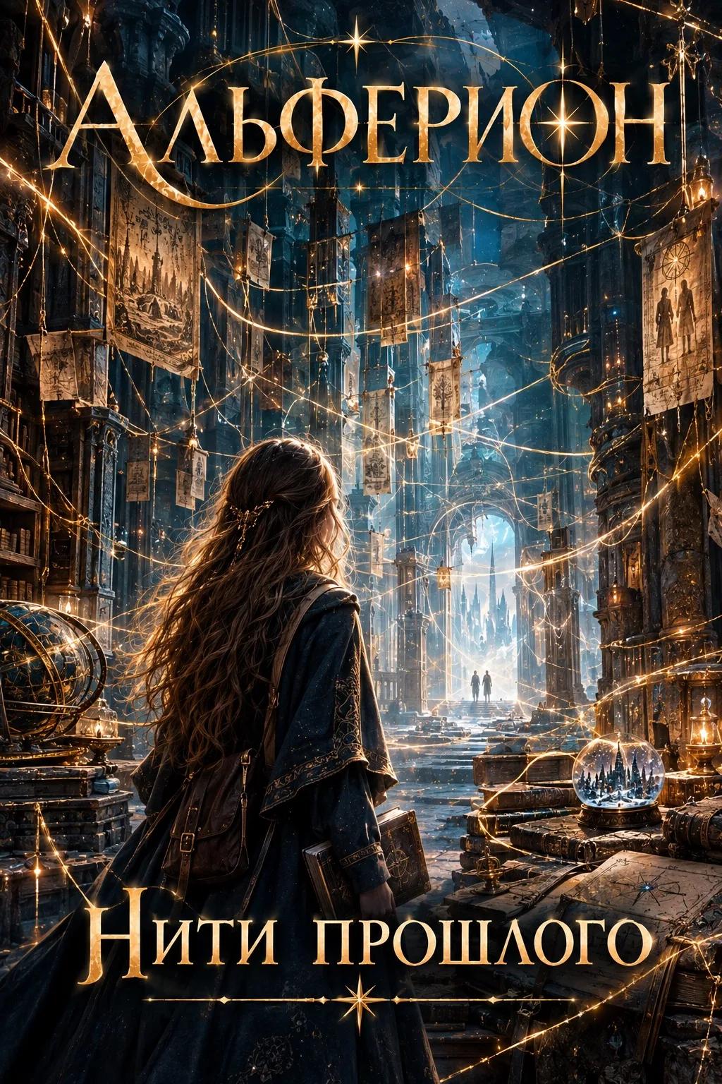 Обложка. Альферион: Нити Прошлого